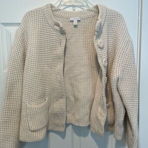 Button up sweater